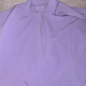 Figs Soft Purple Scrub Top and Livingston pants both size medium!